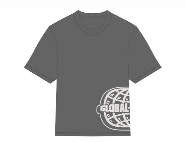 GLOBAL STEPPER GREY TEE-SHIRT
