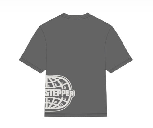 GLOBAL STEPPER GREY TEE-SHIRT